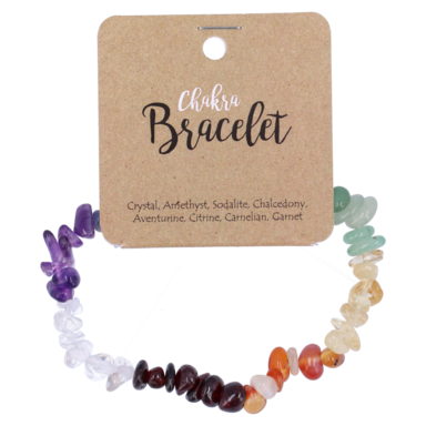 Steengoed Bracelet Chakra d'éclats de pierre