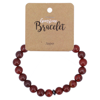 Steengoed Kralenarmband Jaspis breccie