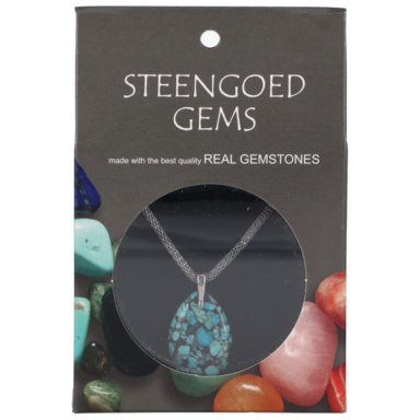 Steengoed Gemstone Hanger Turquoise