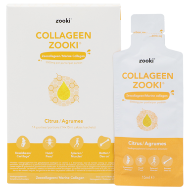 YourZooki Collagen Zooki Liposomal Marine Collagen 15ml (14 zakjes)