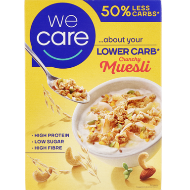 WeCare Lower Carb Crunchy Muesli (325gr)