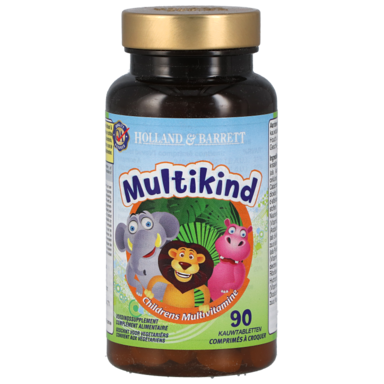 Holland & Barrett Multivitamine Kind - 90 kauwtabletten