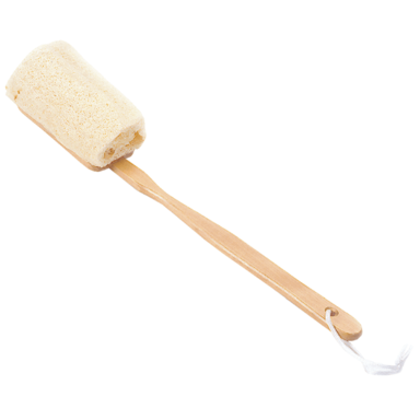 Brosse de bain en Loofah Treffina 40cm