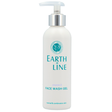 Earth·Line Gel nettoyant pour le visage à la vitamine E