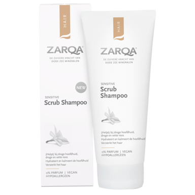 Zarqa Sensitive Scrub Shampoo (200ml)