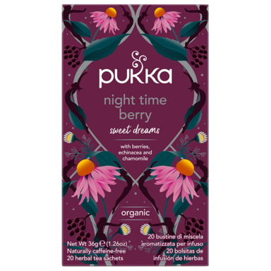 Pukka Night Time Berry Organic Bio - 20 theezakjes
