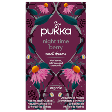 Pukka Night Time Berry Organic Bio (20 theezakjes)