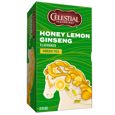 Celestial Seasonings Honey Lemon Ginseng Green Tea (20 Theezakjes)
