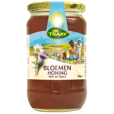 De Traay Imkerij Bloemenhoning Vloeibaar - 900g