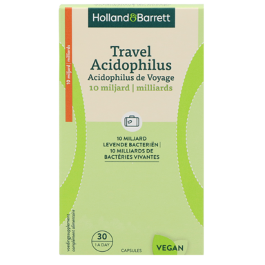 Holland & Barrett Travel Acidophilus 10 miljard - 30 capsules