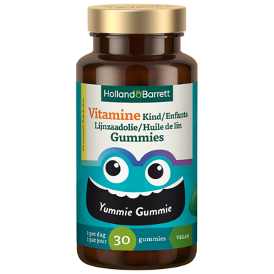 Holland & Barrett Kids Multivitamine Huile de Lin Citron - 30 gummies