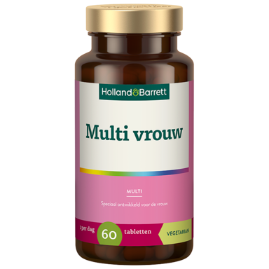 Holland & Barrett Multi vrouw - 60 tabletten