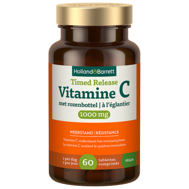 Holland & Barrett Timed Release Vitamine C 1000mg - 60 comprimés