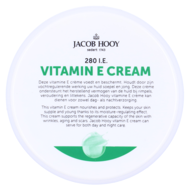 Crème Vitamine E Jacob Hooy