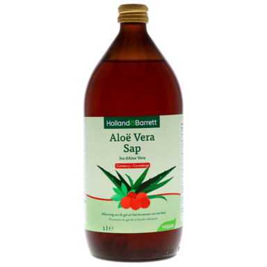 Holland & Barrett Aloe Vera Sap Cranberry - 1 L