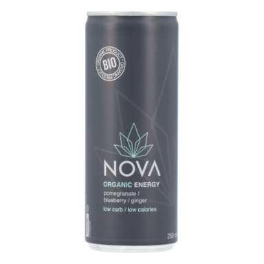 Nova Organic Energy Pomegranate Blueberry Ginger Bio - 250ml