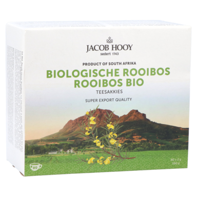 Jacob Hooy Rooibos Bio - 80 theezakjes