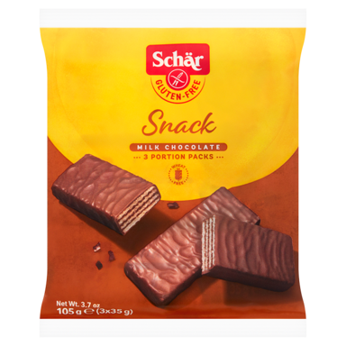 Schär Snack Gaufres au chocolat Sans gluten