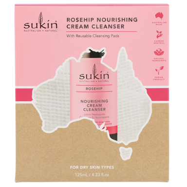 Sukin Rosehip Nourishing Cream Cleanser (125 ml)