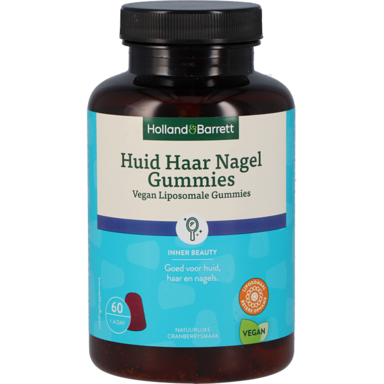 Holland & Barrett Vegan Liposomale Huid Haar Nagel Gummies (60 gummies)
