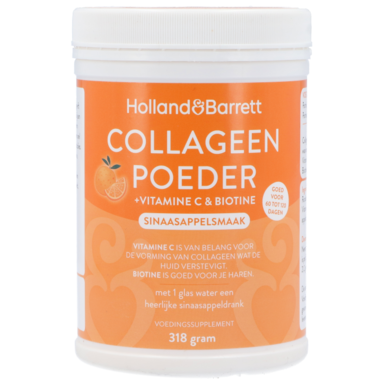 Holland & Barrett Collageen Poeder + Vitamine C & Biotine (318g)
