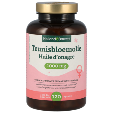 Holland & Barrett Teunisbloemolie 1000mg - 120 capsules