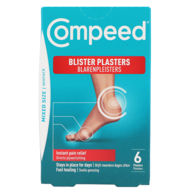 Compeed Blarenpleister Mixpack - 6 stuks