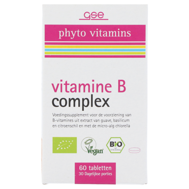 GSE phyto vitamines Vitamine B Complex (60 tabletten)