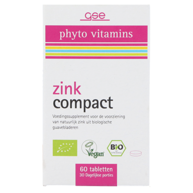 GSE Zink Compact (60 tabletten)