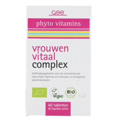 GSE Vrouwen Vitaal Complex (60 tabletten)