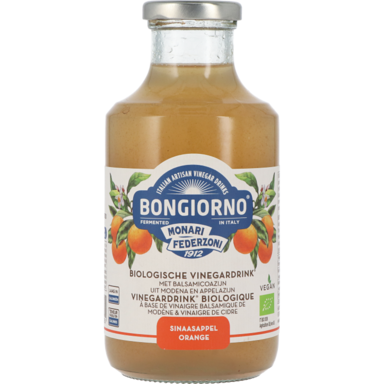 Bongiorno Biologische Vinegardrink Sinaasappel (500ml)