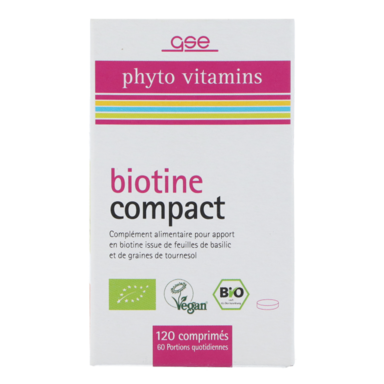 GSE Biotine Compact (120 tabletten)