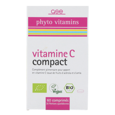 GSE Vitamine C Compact (60 tabletten)