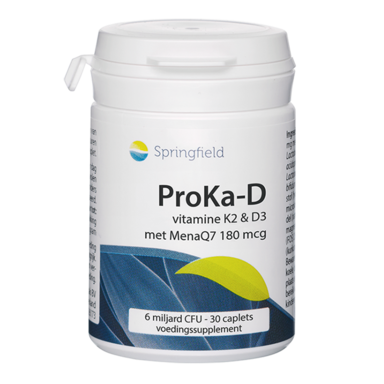 Springfield ProKa-D vitamine K2 & D3 (30 capsules)