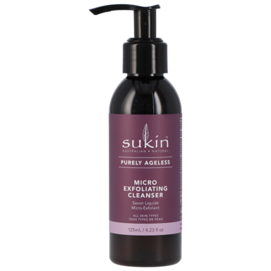 Sukin Purely Ageless Micro Exfoliating Cleanser (125 ml)