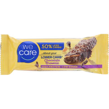 WeCare Lower Carb Chocolate Brownie Reep - 60g