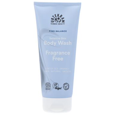 Urtekram Fragrance Free Body Wash - 200ml