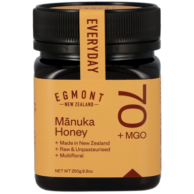 Egmont Honey Manuka Honey Monofloral MGO 70+ - 250g