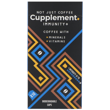 Cupplement Immunity Boost Coffee Espresso (10 cups)