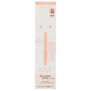 Naïf Baby & Kids Sun Lotion SPF50 0% Perfume - 100ml