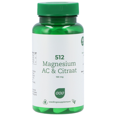 AOV 512 Magnesium AC Citraat - 60 Tabletten