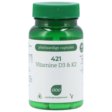 AOV 421 Vitamine D3 & K2 - 60 Capsules