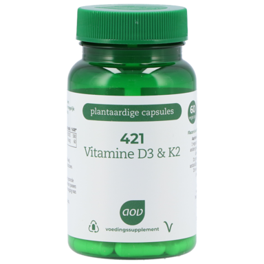 AOV 421 Vitamine D3 & K2 (60 vegacaps)