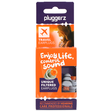 Pluggerz Travel Earplugs (1 set)