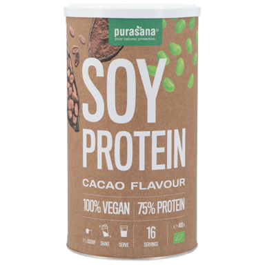 Purasana Vegan Soy Protein Cacao - 400g