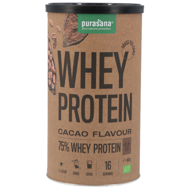 Purasana Whey Protein Powder Cacao - 400g