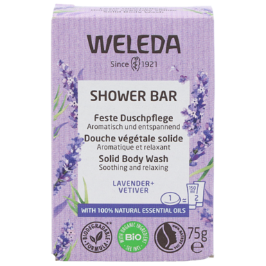 Weleda Shower Bar Lavendel + Vetiver - 75g