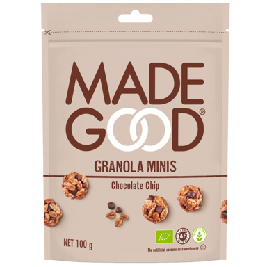 MadeGood Granola Mini Cookies aux Pépites de Chocolat - 100g
