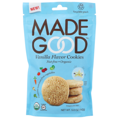 MadeGood Crunchy Cookies Vanilla - 142 gr