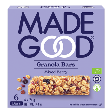 MadeGood Barre Granola aux Baies Mélangées - 24g